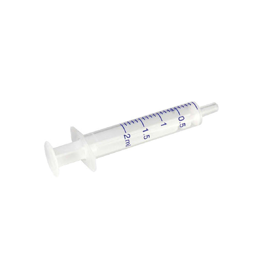 2mL Disposable HPLC Laboratory Syringe, 100pcs/pk.