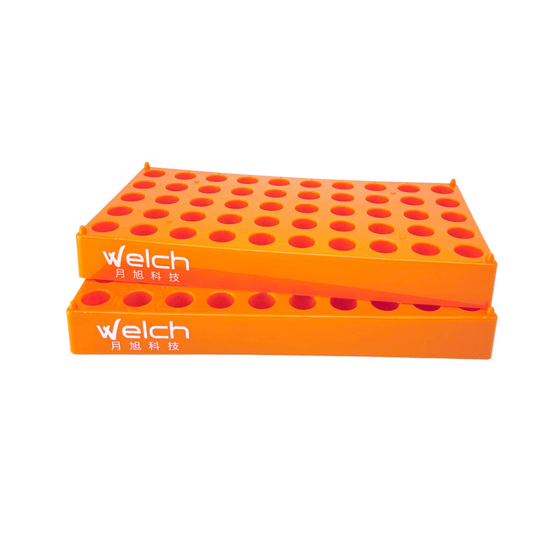 Load image into Gallery viewer, PP Vial Rack 50 Positions for 2mL Vials Blue Color. 1pc/pk.
