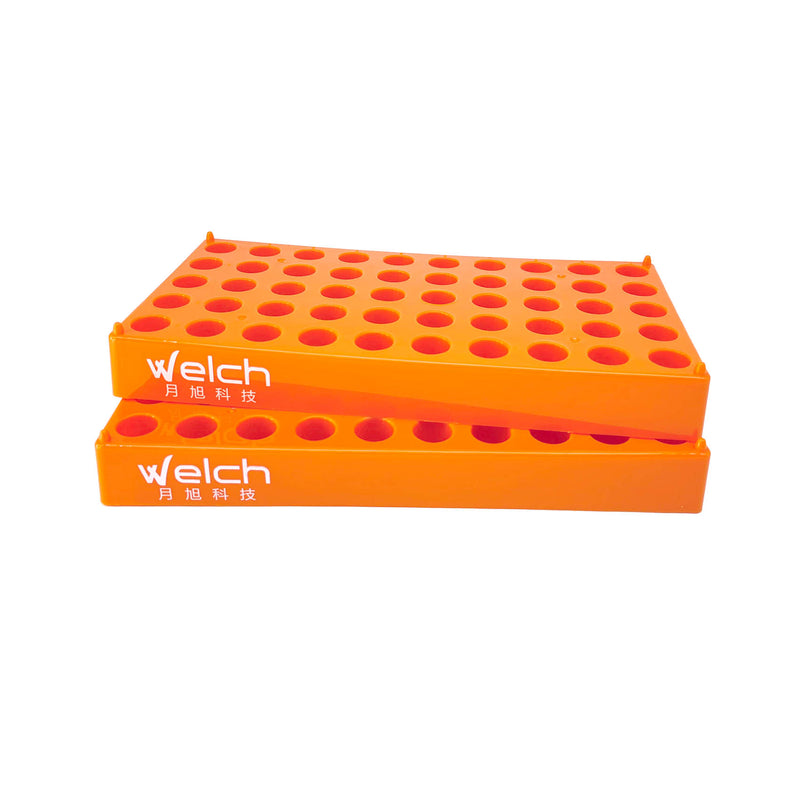 Load image into Gallery viewer, PP Vial Rack 50 Positions for 2mL Vials Blue Color. 1pc/pk.