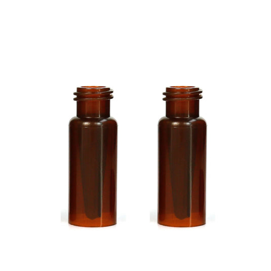0.3mL 12×32mm Amber PP 9-425 Screw Thread Micro-Vial with Integrated Insert. 100pcs/pk, 50pk/case.