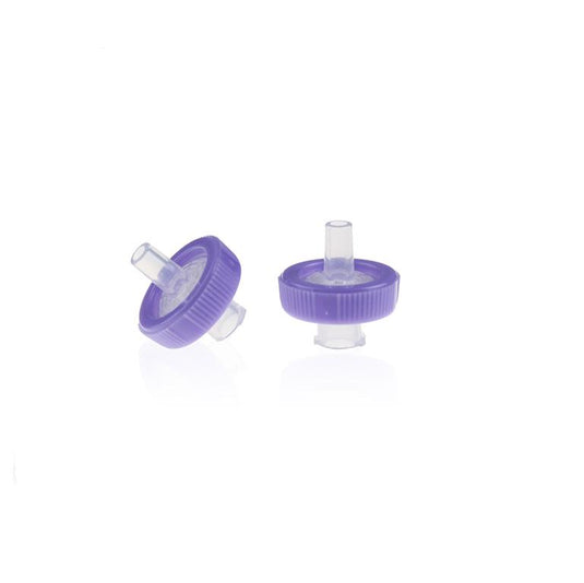 Economy Syringe Filter, Hydrophobic PVDF, Dia. 13mm, Pore 0.22μm, 100pcs/pk