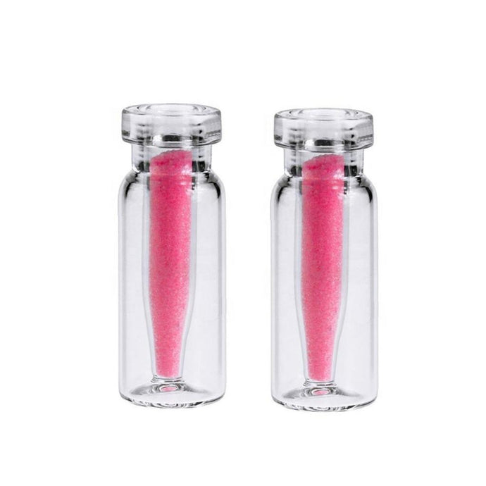 2mL 11mm Crimp Top Clear Vial Bottom with Integrated 0.2ml Glass Micro-insert. 100pcs/pk.
