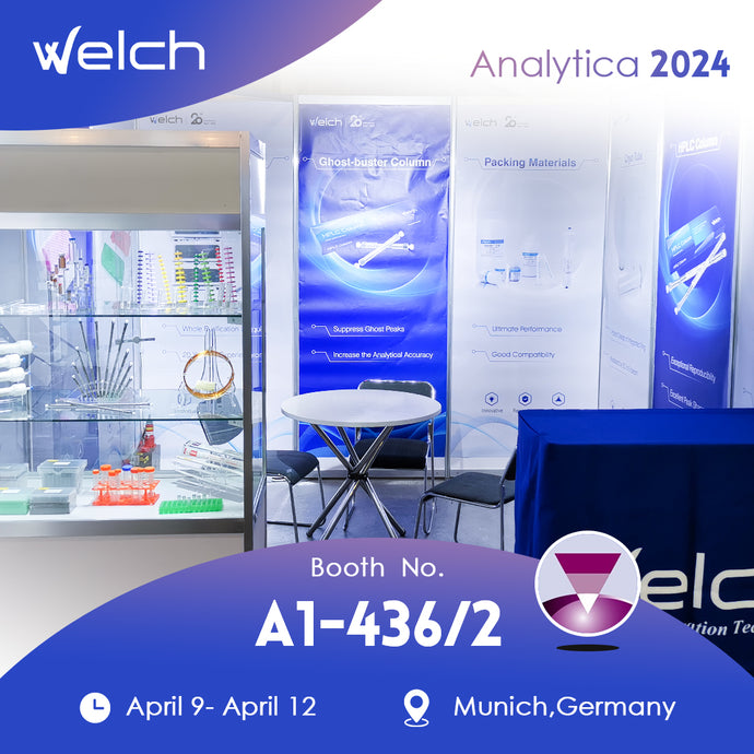 Welch will attend Analytica 2024 from April 9 to 12, 2024
