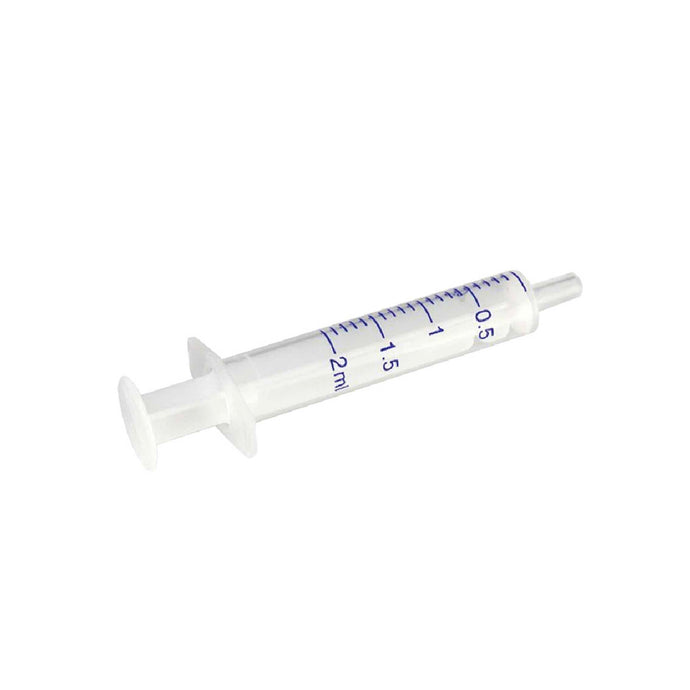 2mL Disposable HPLC Laboratory Syringe, 100pcs/pk.