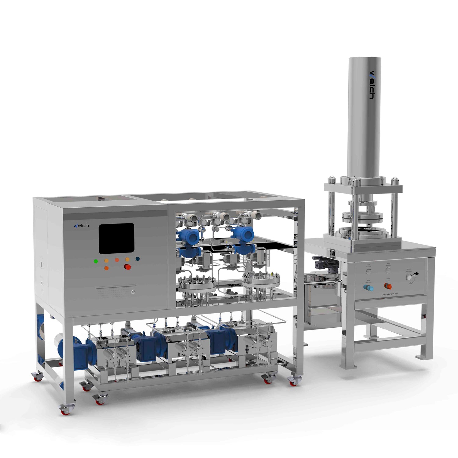 Dac Material WelPacker DAC/LC System (Explosion-proof) – Welch Materials, Inc.