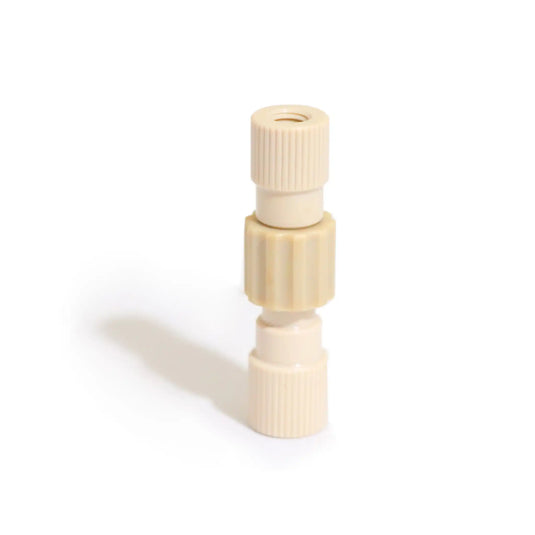 PEEK Luer Fitting, Female Thread: 1/4-28 or 10-32, for 1/8" or 1/16" Tubing
