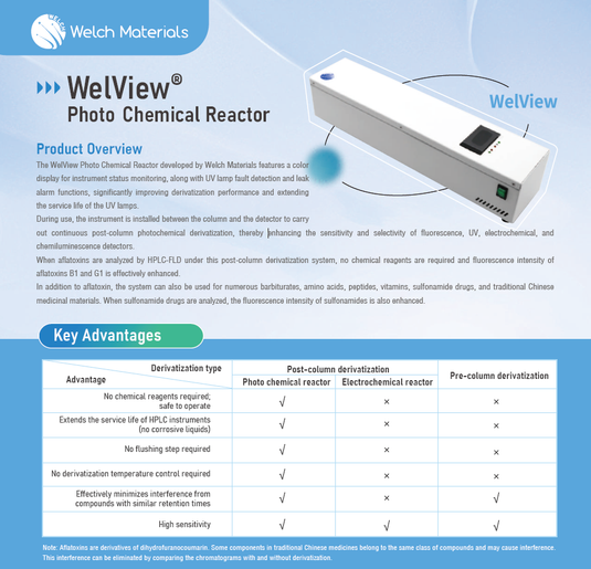 Welview Photochemical Reactor