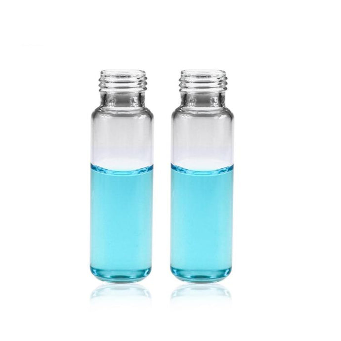 20mL Clear Glass 22.5×75mm Precision Screw Headspace Vial, 100 pcs/pk, 24pk/case.