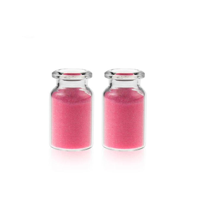 6mL Clear Glass 22×38mm Crimp Headspace Vial. 20mm Beveled Edge. Flat Bottom. Short Neck. 100pcs/pk, 28pk/case.