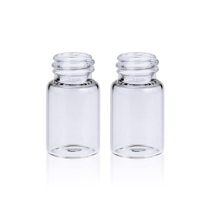7mL Clear Glass 22×40mm 18-400 Screw Thread Sample Vial. 100 pcs/pk.