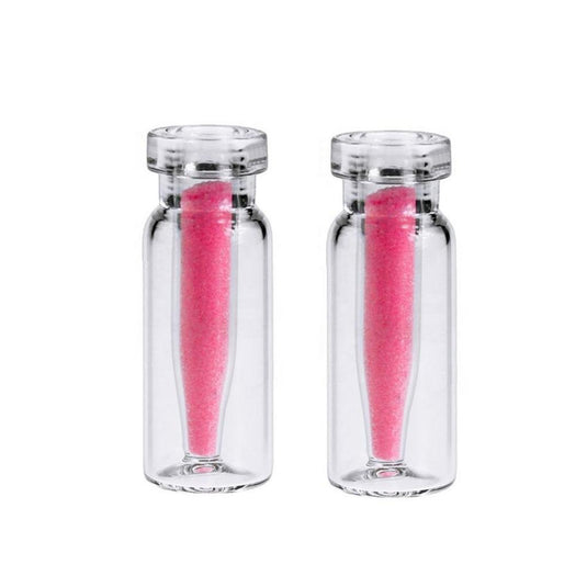 2mL 11mm Crimp Top Clear Vial Bottom with Integrated 0.2ml Glass Micro-insert. 100pcs/pk, 10pk/case.