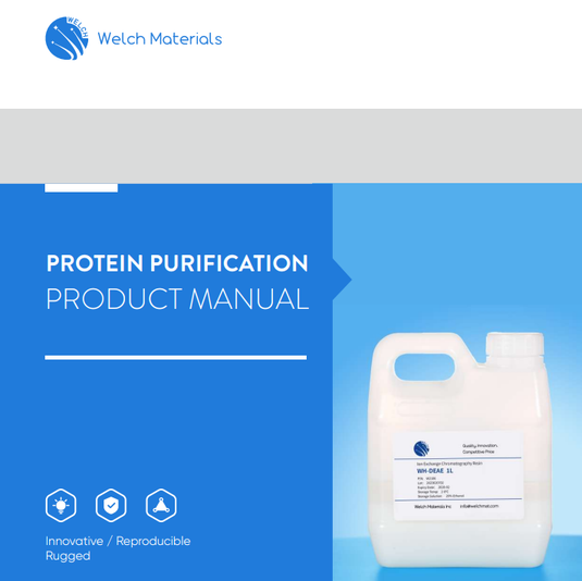 Welch Protein Purification Product Catalog
